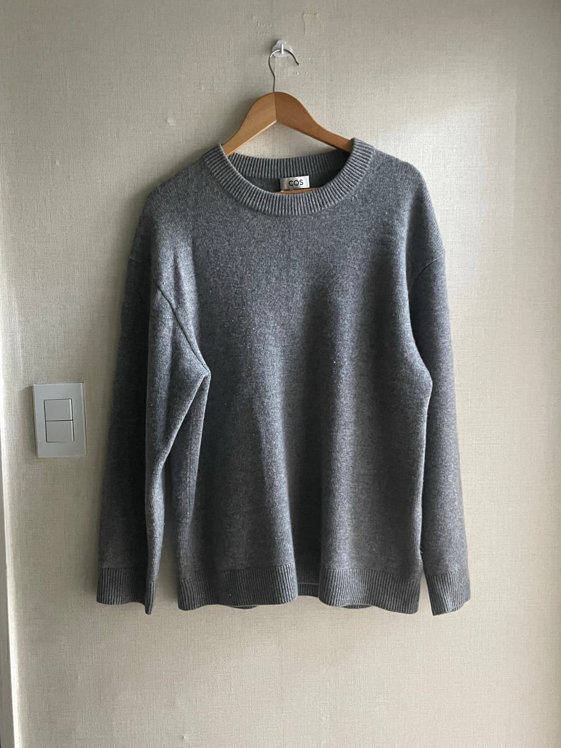 코스 COS 캐시미어 100% 니트 그레이 S(100-103) 상품이미지3