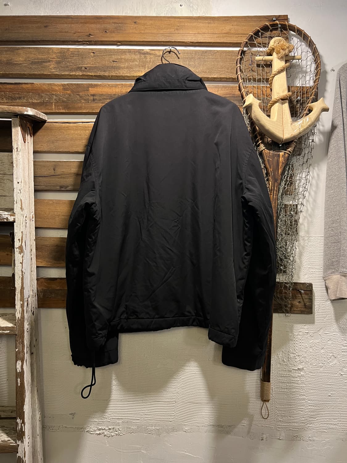 [2XL]폴로 랄프로렌 블랙 나일론 플라이트 자켓 상품이미지6