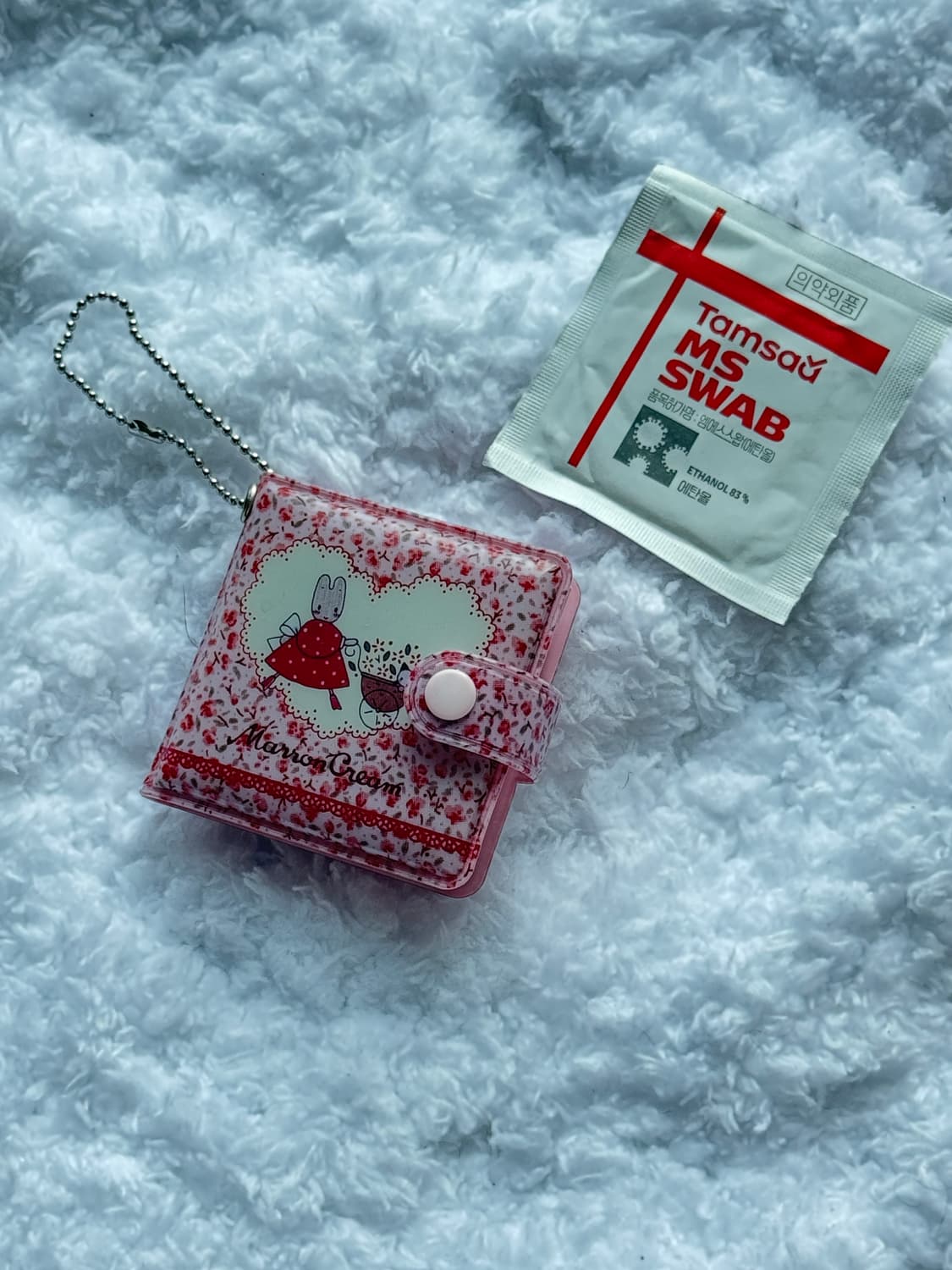 고전 마론 거울.동전지갑 키링 상품이미지1