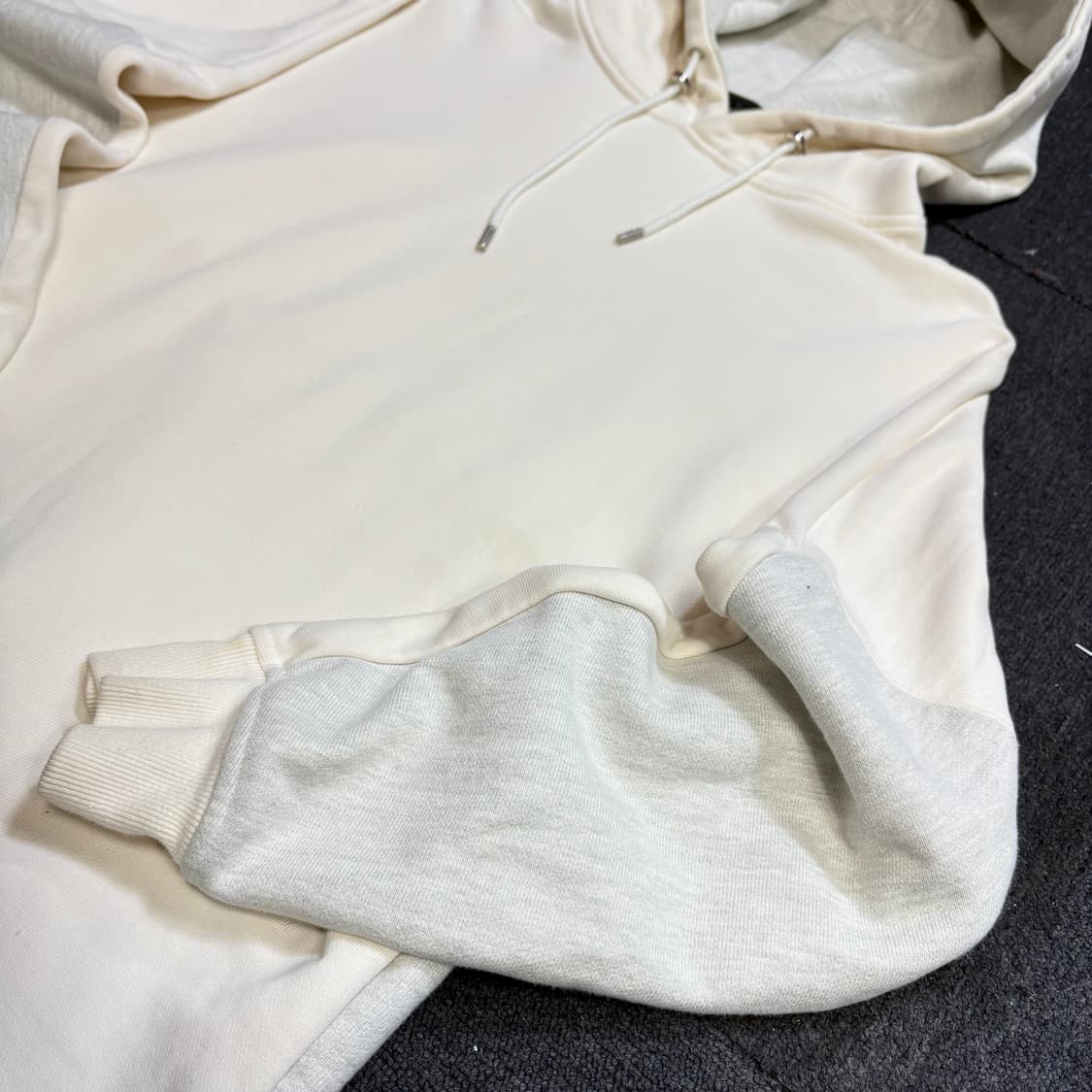 Solid homme 우영미 화이트 후드집업 L 상품이미지4
