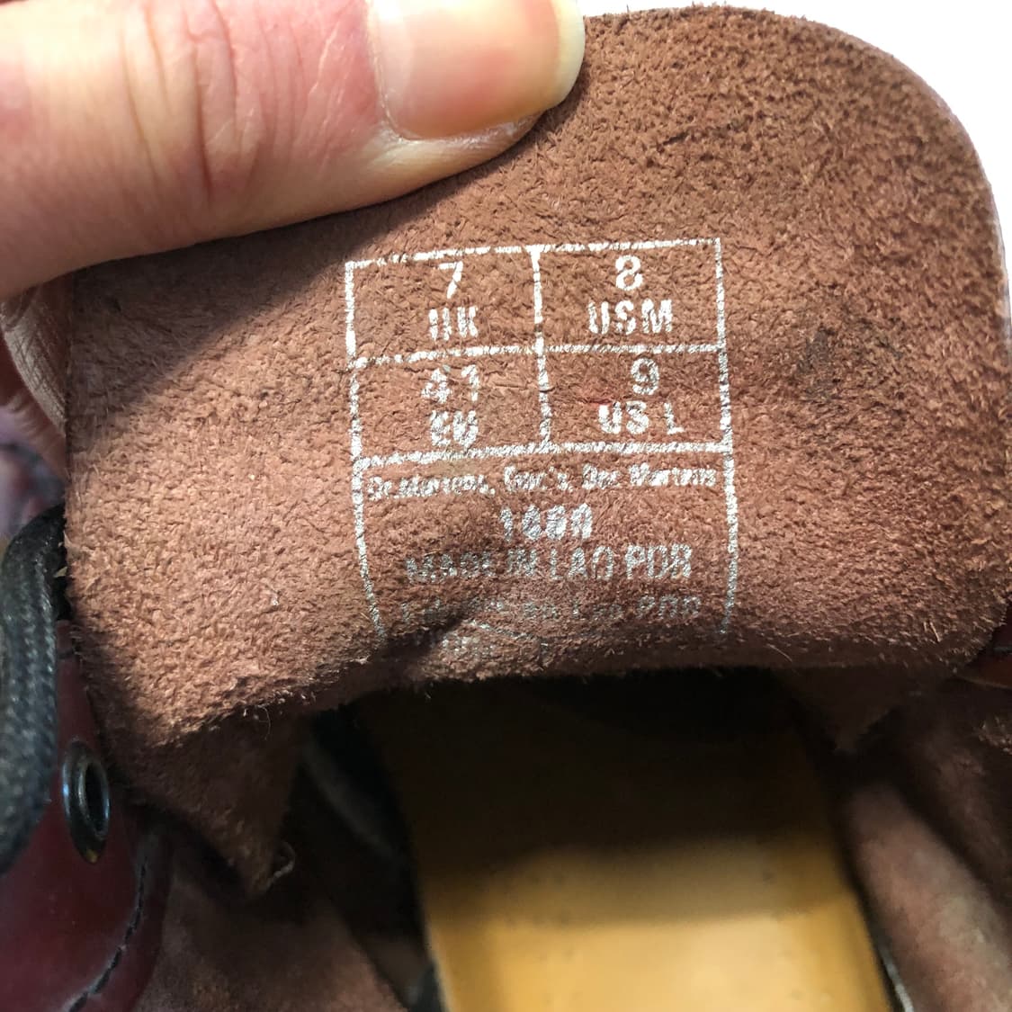 닥터마틴 8홀 부츠  상품이미지8