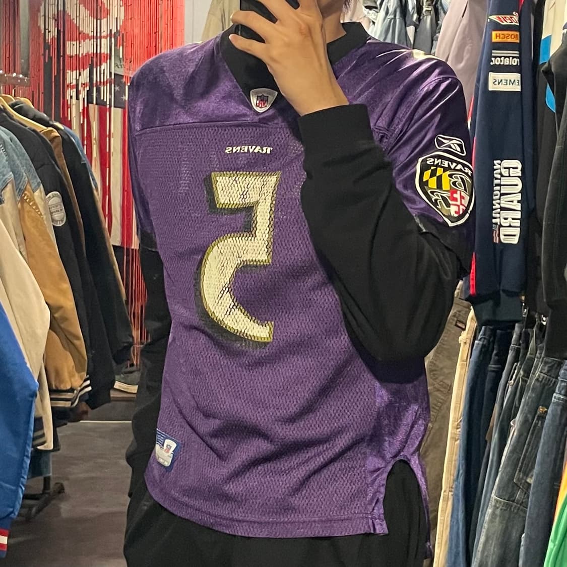 [IM] NFL X Reebok RAVENS No.5 FLACCO 반팔 상품이미지5
