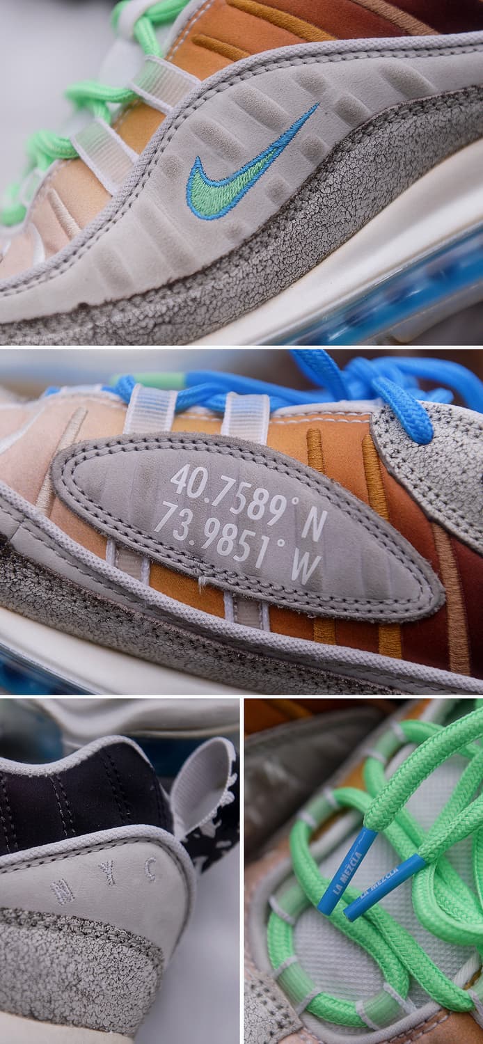 나이키 온에어 에어맥스98 뉴욕 La Mezcla (US8 / 260) 상품이미지9