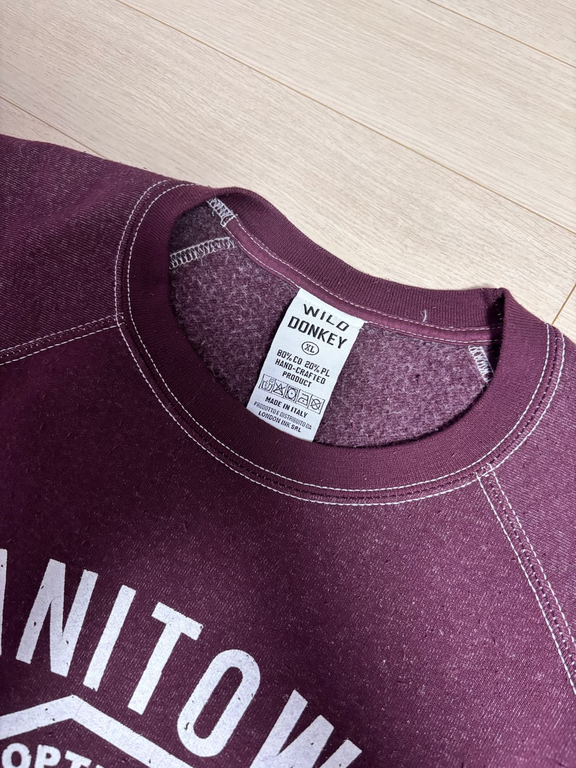 택포) 와일드동키 스웨트셔츠 상품이미지2