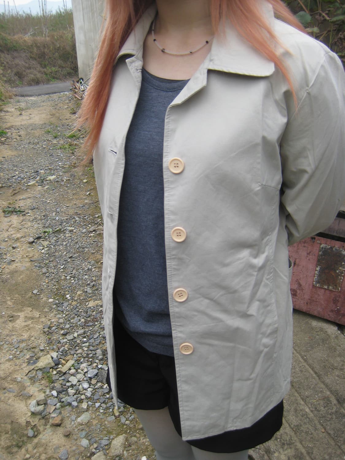 Vintage Beige Coat  상품이미지3