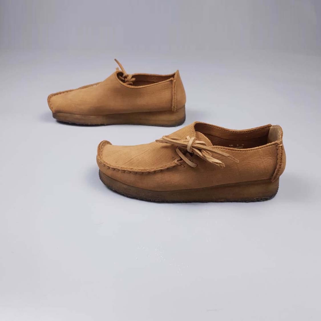 클락스 CLARKS 오리지널 브라운 스웨이드 리본 러거 상품이미지2