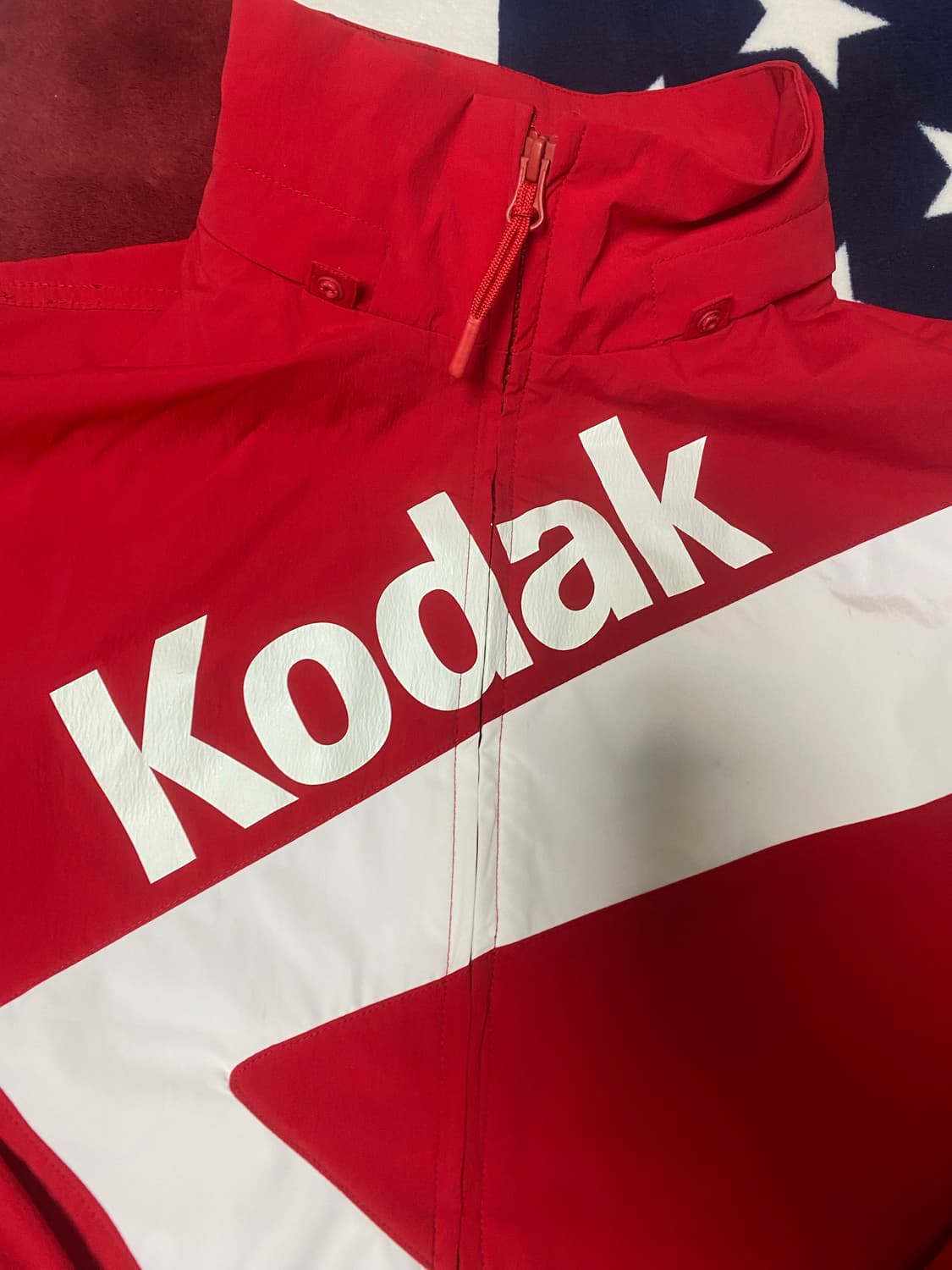 코닥 케이 스탠넥 바람막이 자켓 상품이미지2