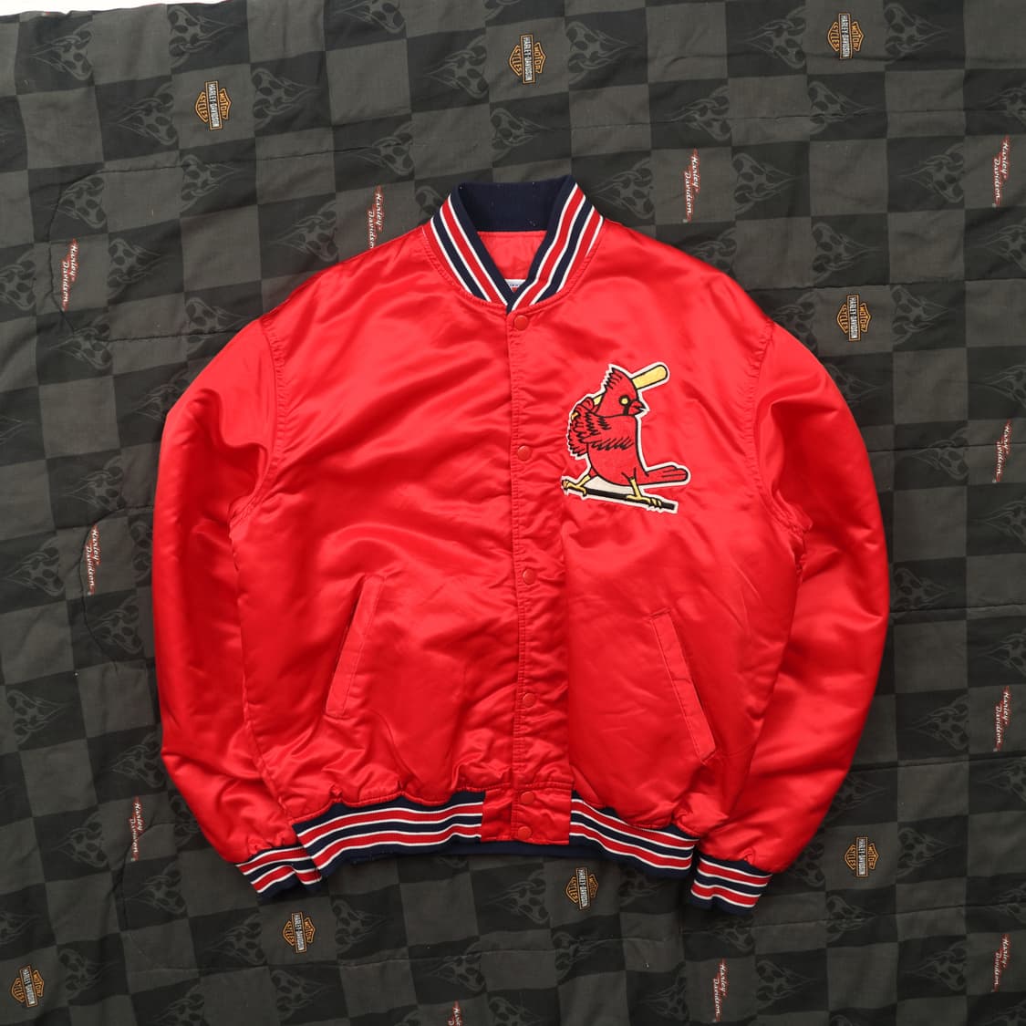 스타터 세인트루이스 카디널스 스타디움 자켓 XL B108 상품이미지1