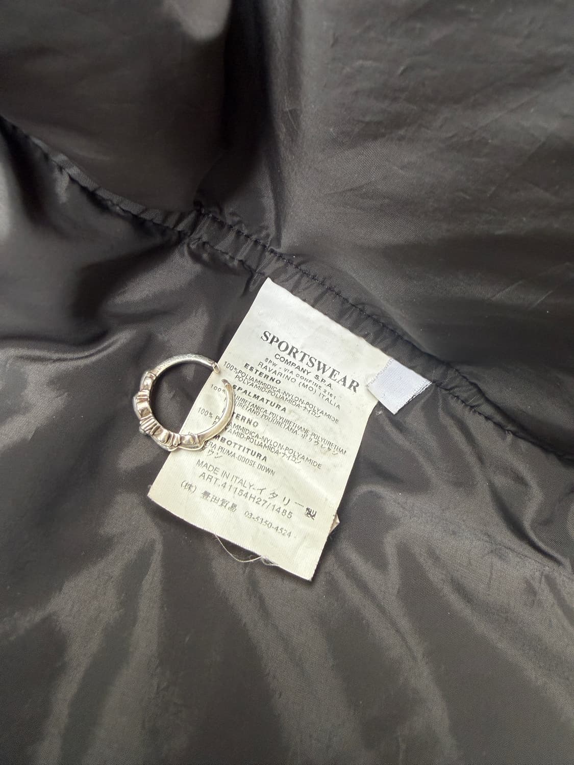 스톤 아일랜드 Opaque Nylon Tela Down 06AW 상품이미지7