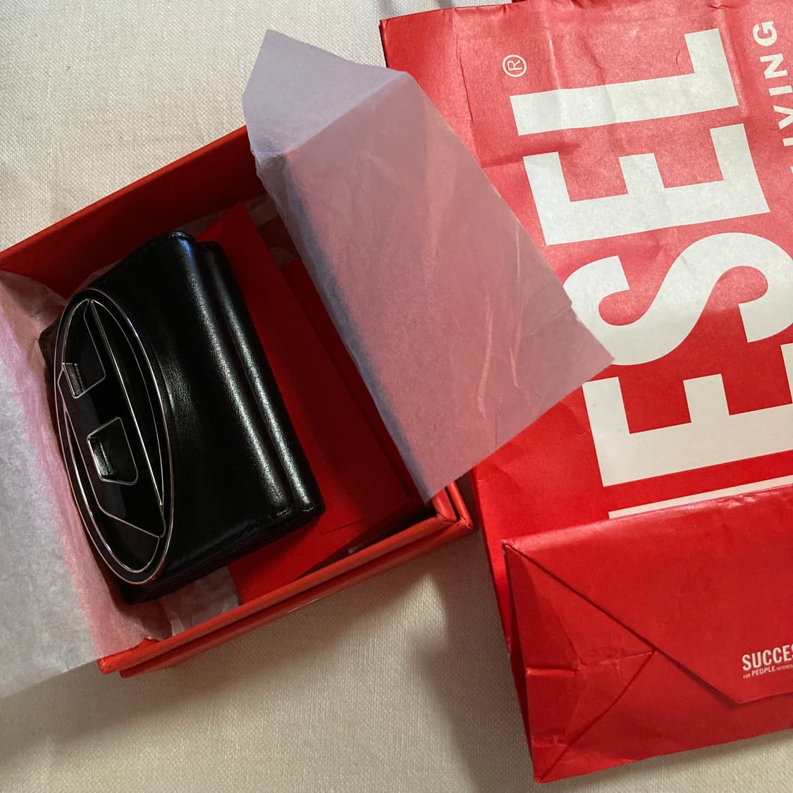 디젤 반지갑 블랙 상품이미지1