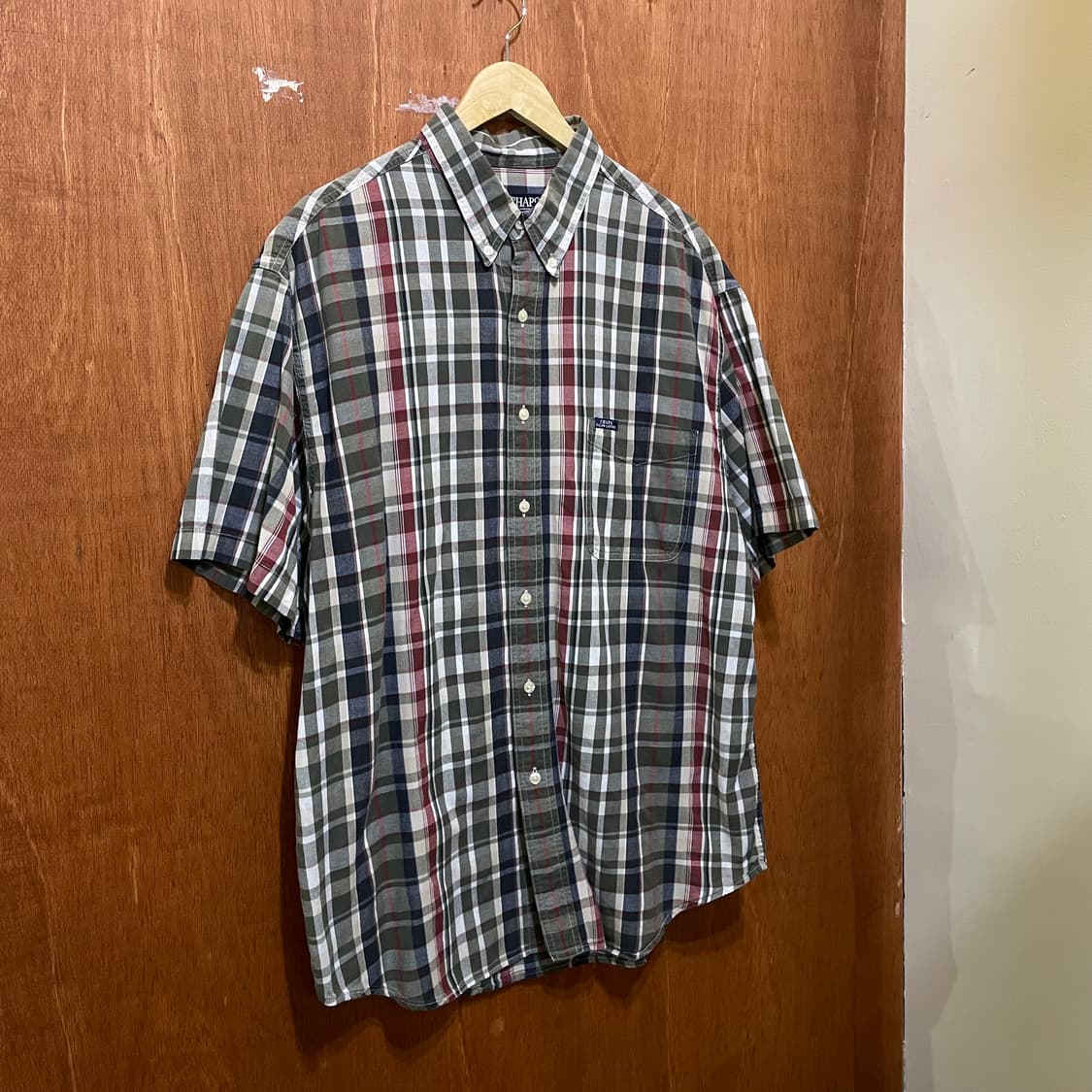 (XL) Chaps 챕스 체크 반팔 셔츠 상품이미지3