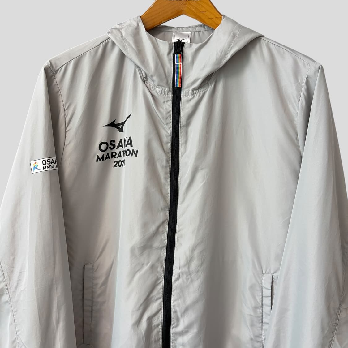(L)mizuno 미즈노 오사카 마라톤2023 바람막이 상품이미지2