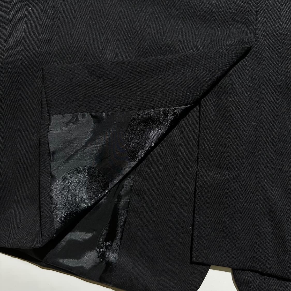 베르사체 차이나카라 싱글 블레이저 자켓 상품이미지6