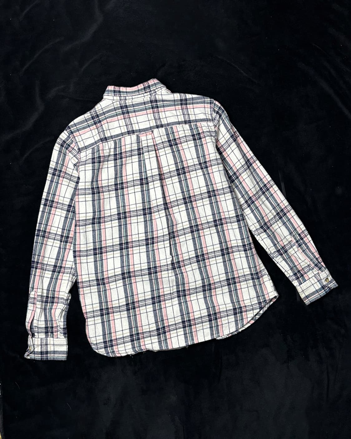 일본빈티지 east boy 체크셔츠 상품이미지2