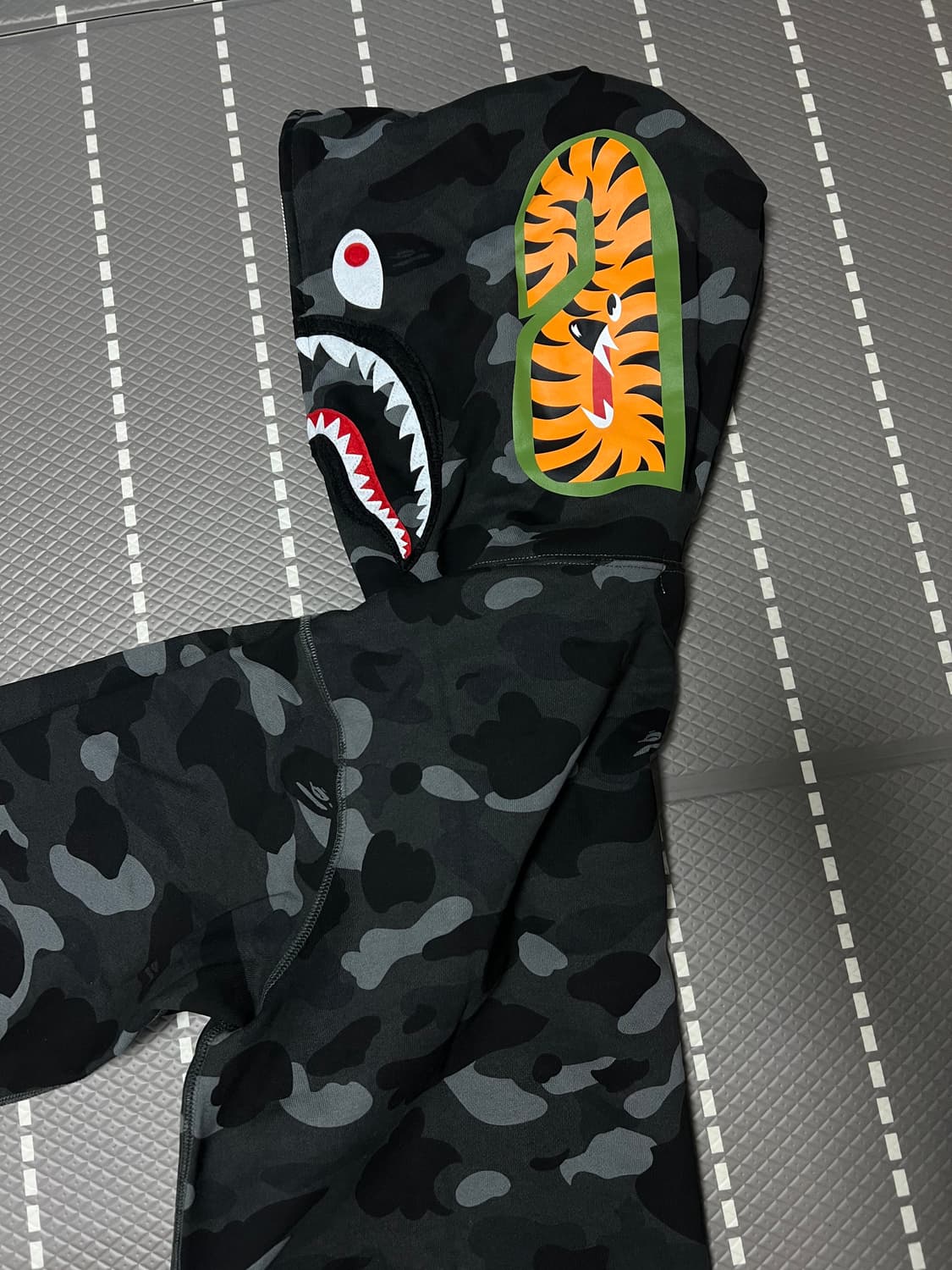 베이프 후드집업 / 흑계 M 상품이미지3