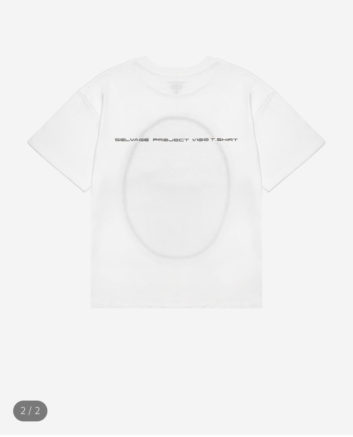 Selvage project 1/100 egg t-shirt 상품이미지2