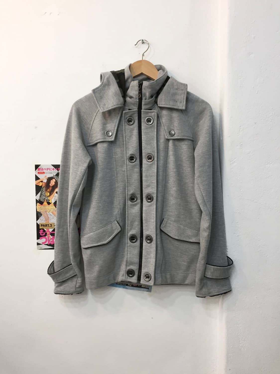 빈티지 코트 후드집업 상품이미지1