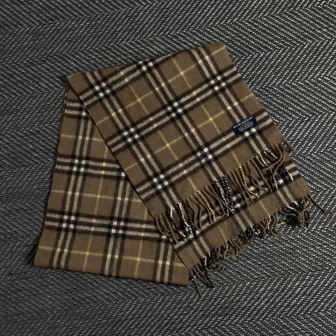 버버리 아카이브 노바체크 캐시미어 머플러y 3159 상품이미지1