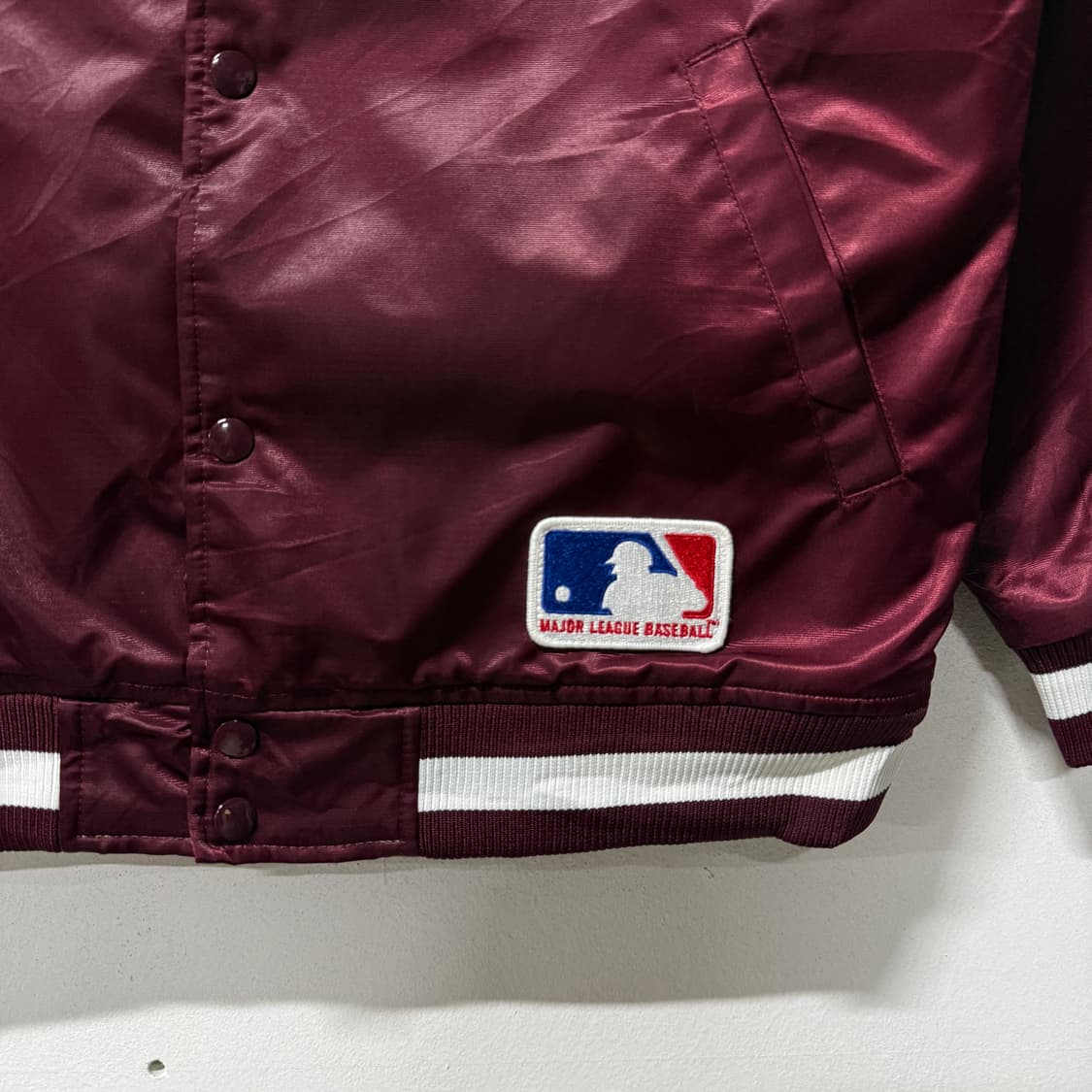 마제스틱 MLB 올드스쿨 브루클린 퀼팅 바시티 자켓 상품이미지4