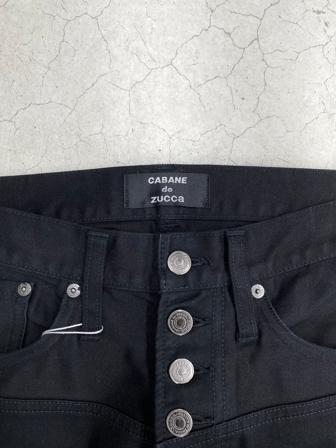 카반드주카 비대칭 버튼 팬츠 상품이미지6