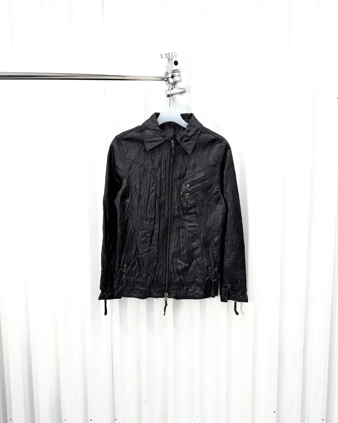 Evolution pig skin biker jacket 상품이미지2