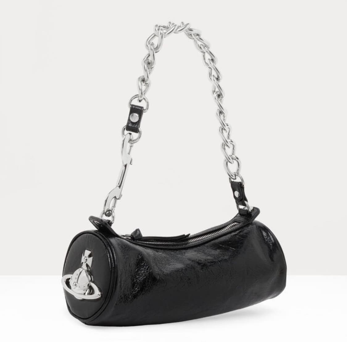 비비안 웨스트우드 검정 신디 실린더백 체인 숄더백 상품이미지1
