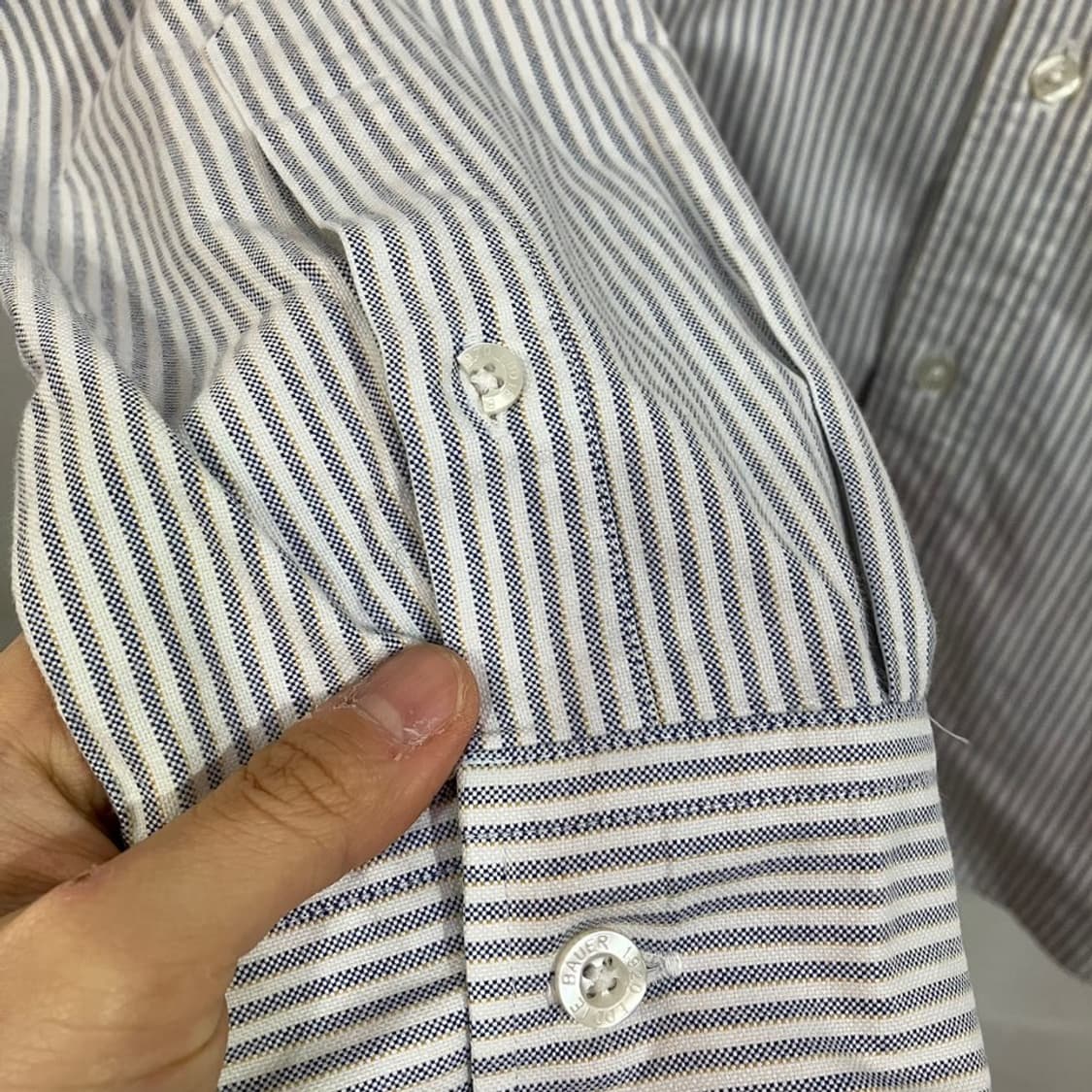 에디바우어 스트라이프 포켓 셔츠 상품이미지8