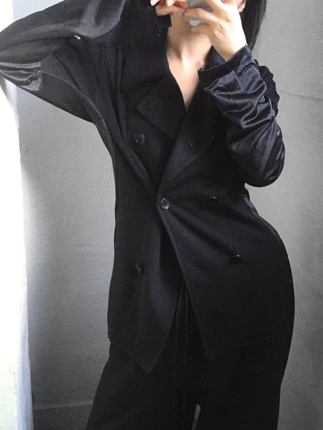 Comme des Garcons Black 꼼데가르송 블랙 더블 자켓 상품이미지1