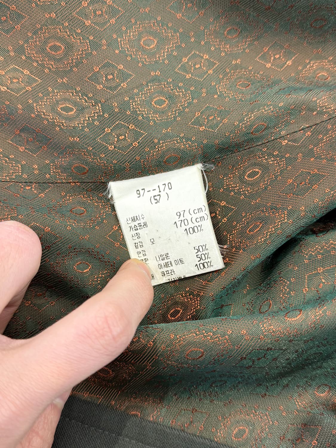 이브 생로랑 뿌르 옴므 레글런 카키리즘 트렌치 롱 코트 상품이미지7