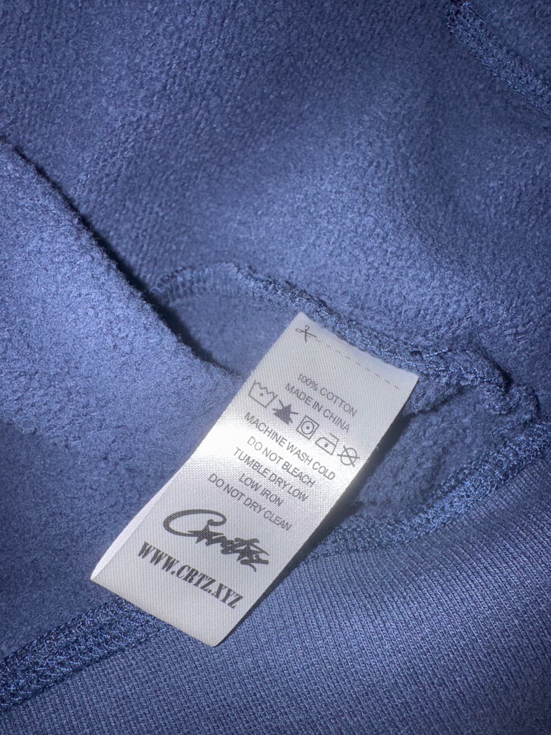 코르테이즈 네이비 후드집업&반바지 셋업 상품이미지3