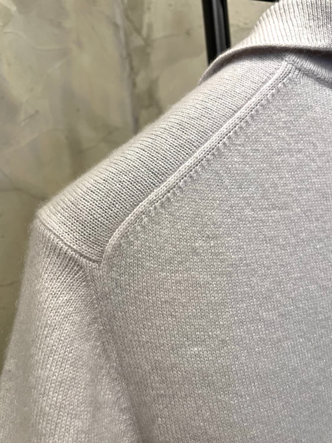 Tse 캐시미어100% 반팔 카라니트 55~66 상품이미지6