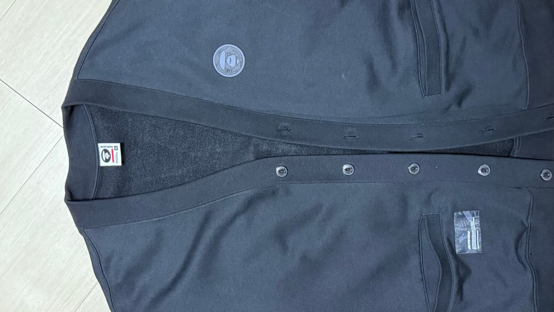 [XL] AAPE 에이프 검정 가디건 상품이미지4