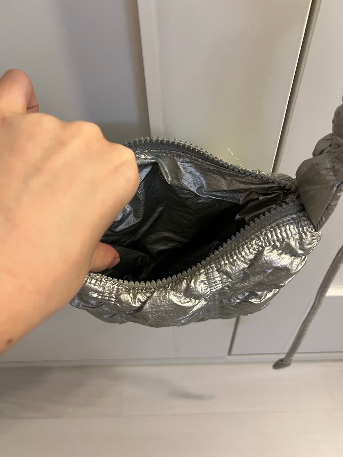 칼린 포잉백 실버 미니 상품이미지5