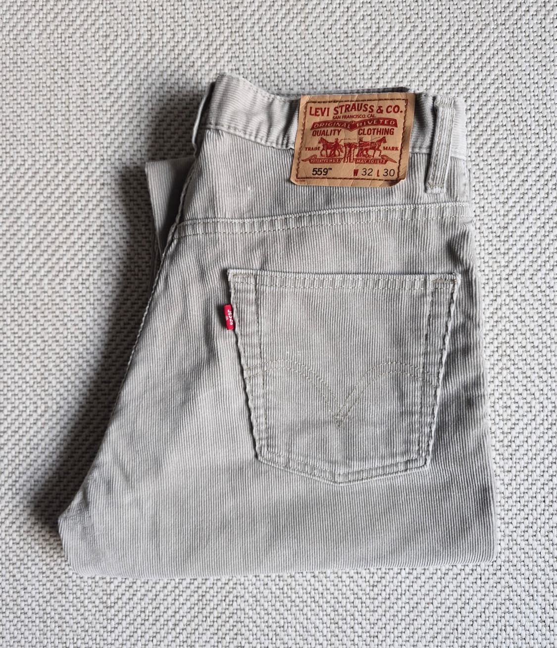 00's 리바이스 코듀로이 559 릴랙스드 스트레이트 32 상품이미지2
