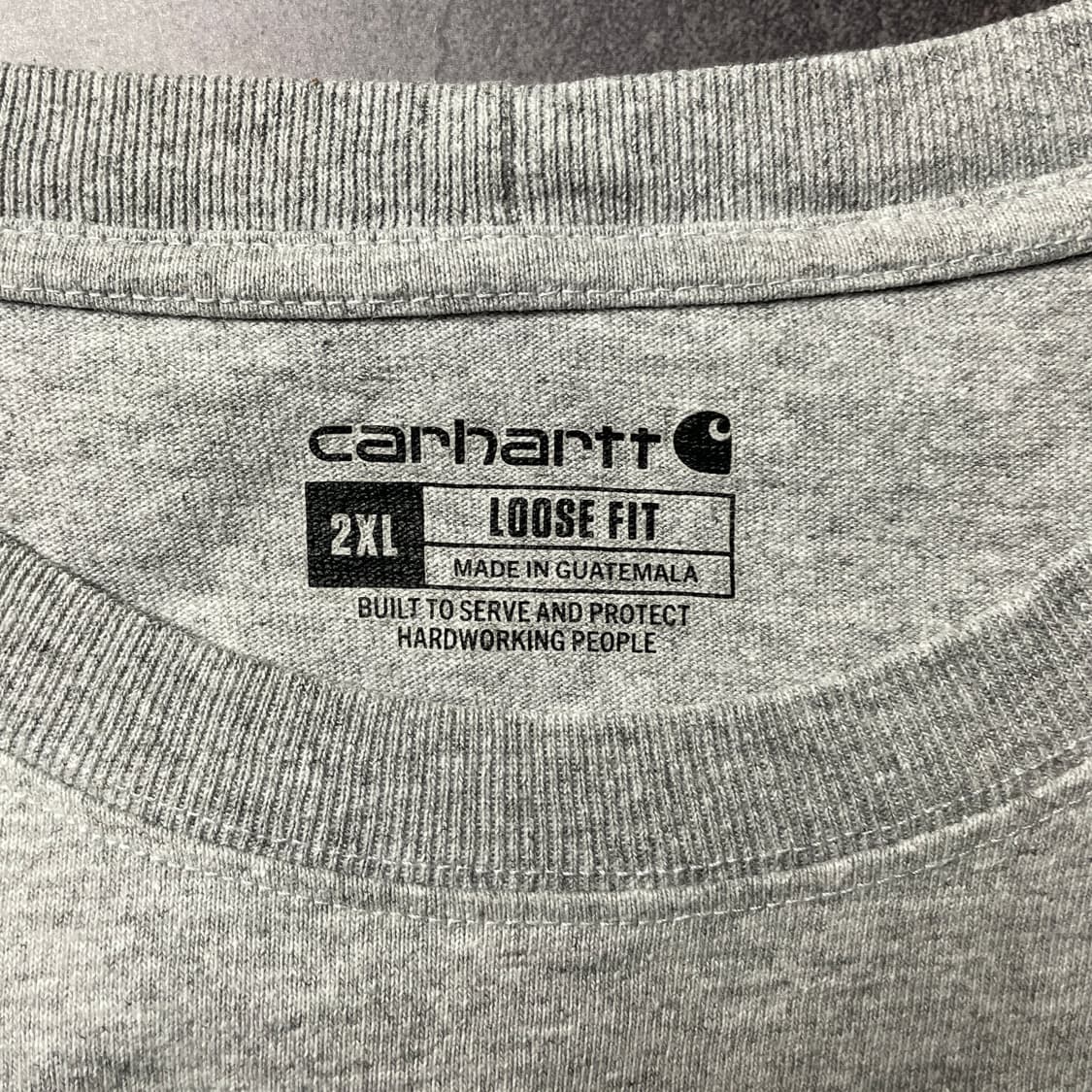 CARHARTT 칼하트K195 그레이 그래픽 반팔티셔츠 A01099 상품이미지9