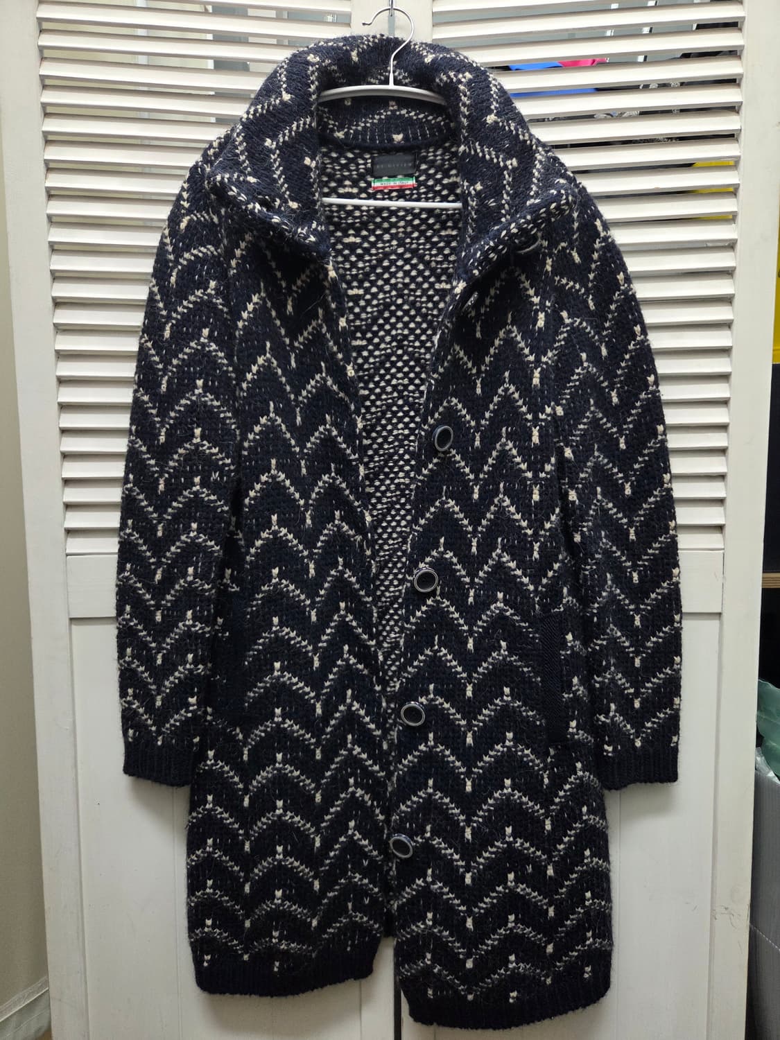 ES.GIVIEN 이태리 울알파카 니트 코트 상품이미지2