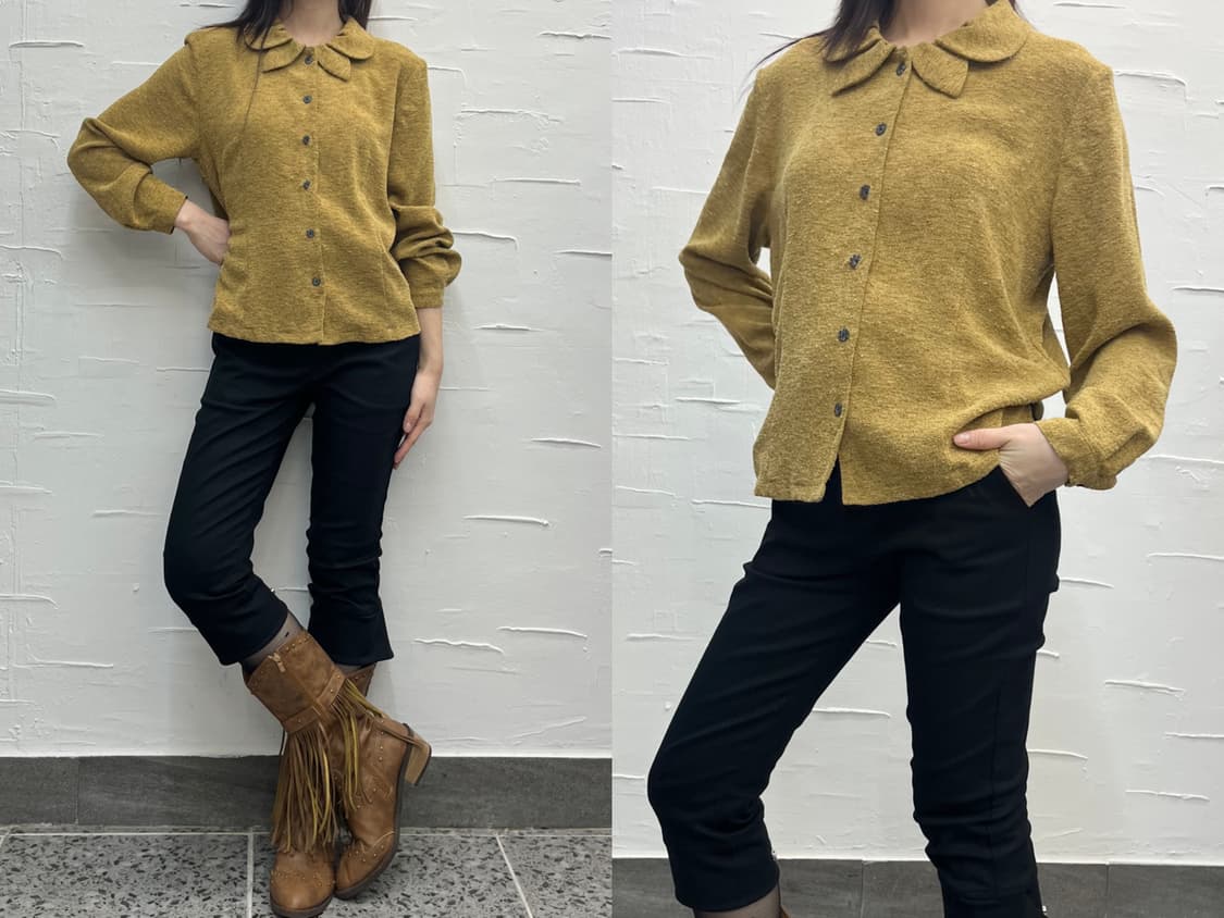 blossom collar cardigan 상품이미지3