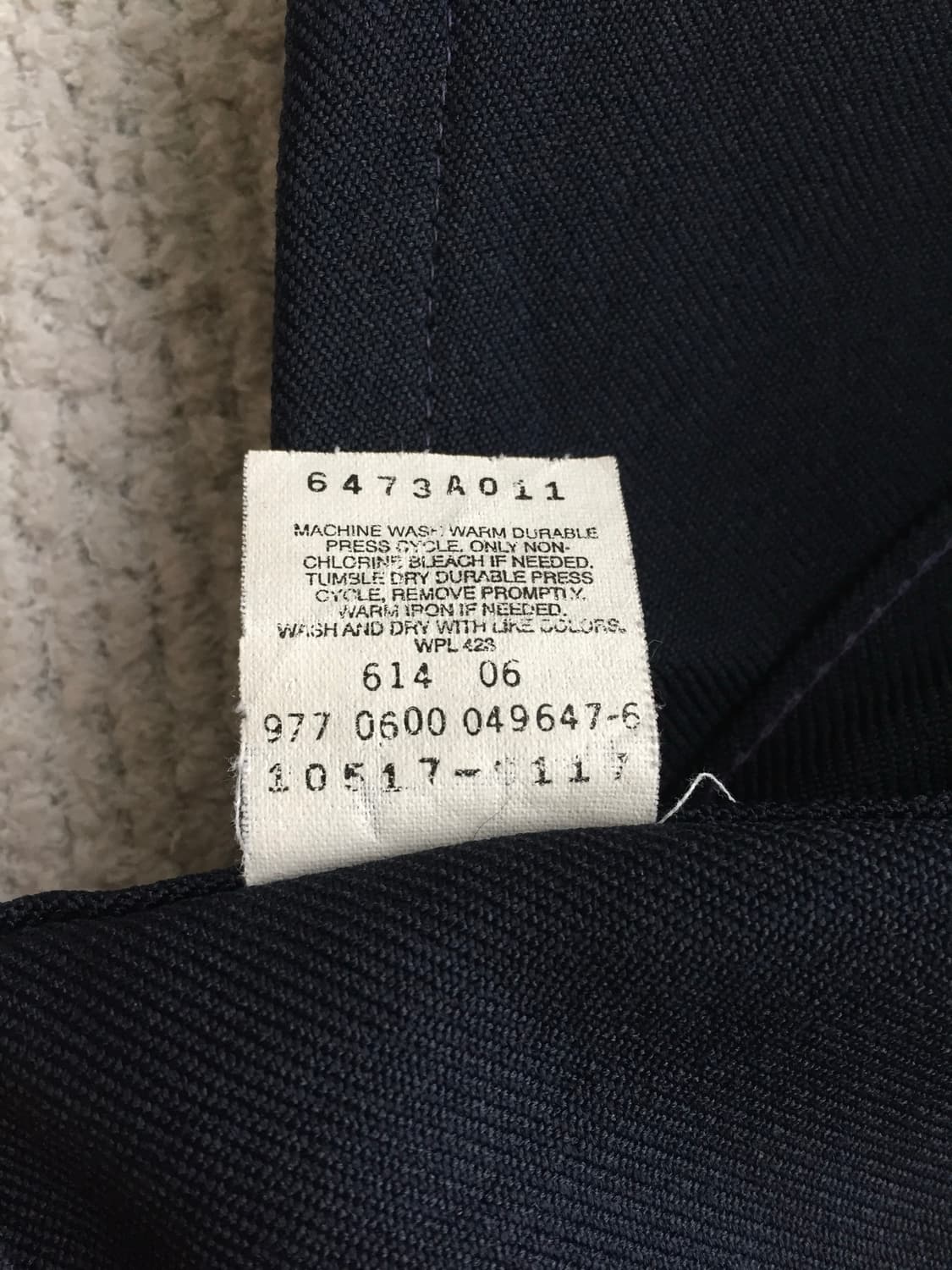 90-00’s levis 517 네이비 스타프레스트 블랭크탭 굿사이즈 상품이미지8