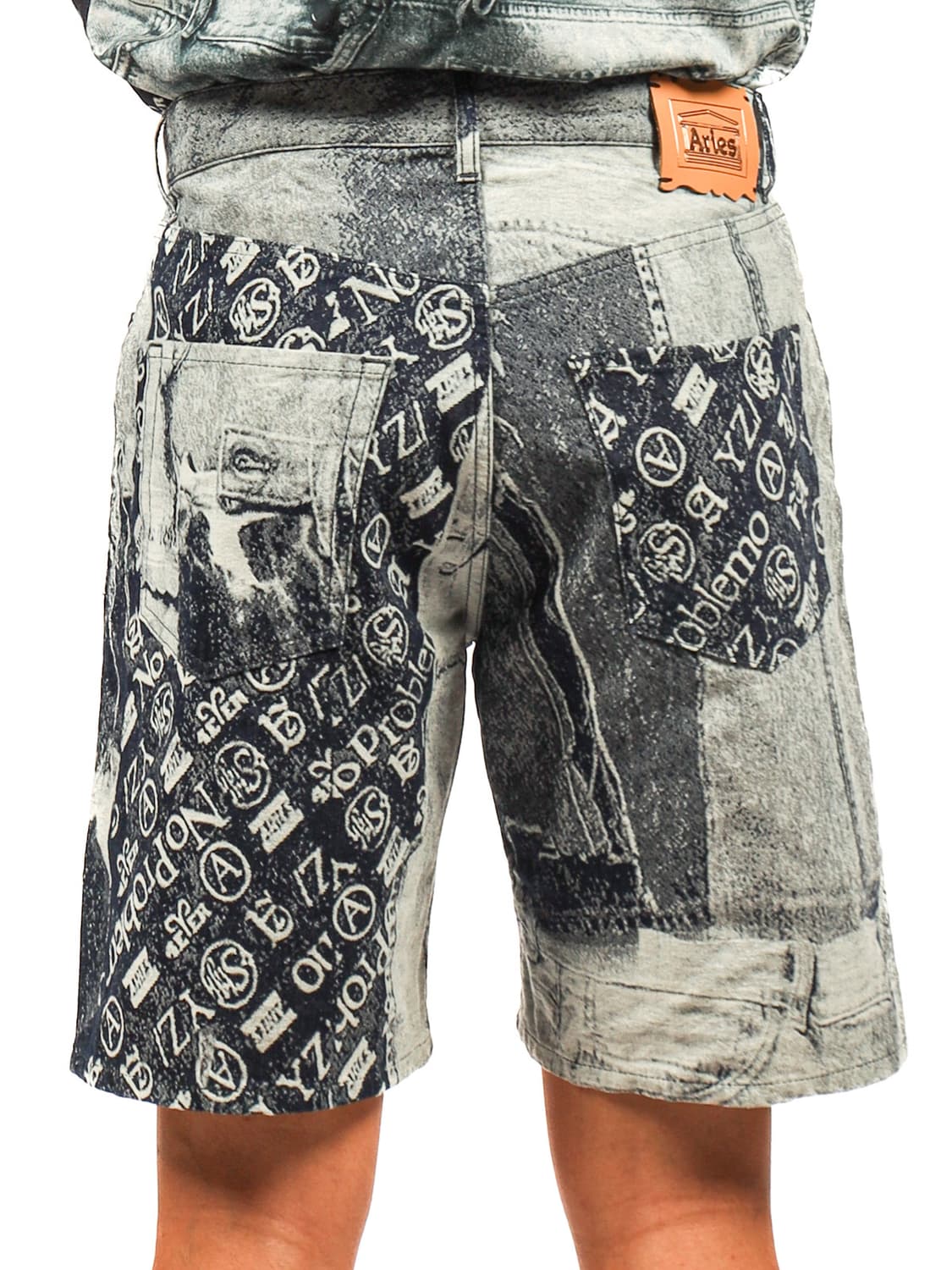 Aries Jacquard patchwork shorts 자카드 패치워크 상품이미지3