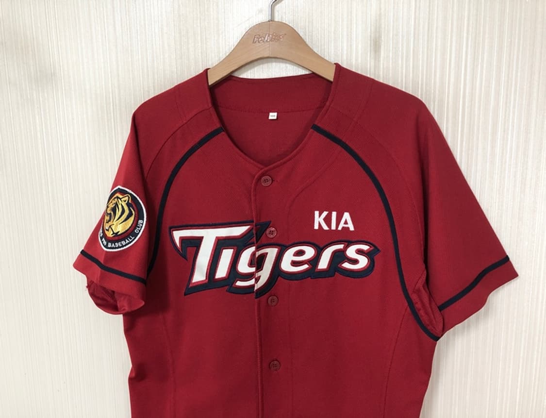 KBO 비젼코리아 기아타이거즈 올드원정유니폼/져지 100 #7 상품이미지6
