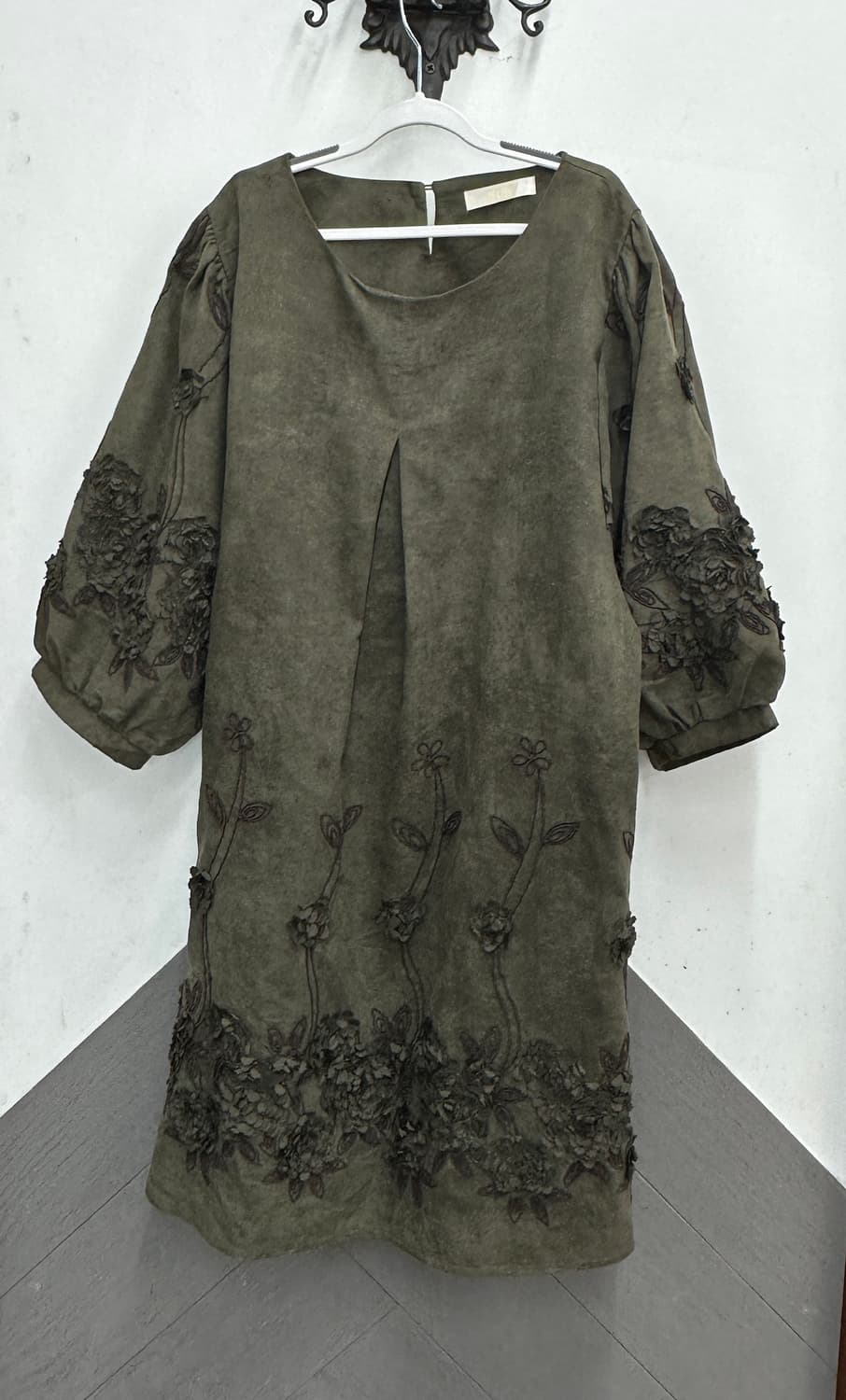 🍀하구미의 히피 코디세트🍀그런지 에스닉 플라워 원피스 레이어드 일본 상품이미지5