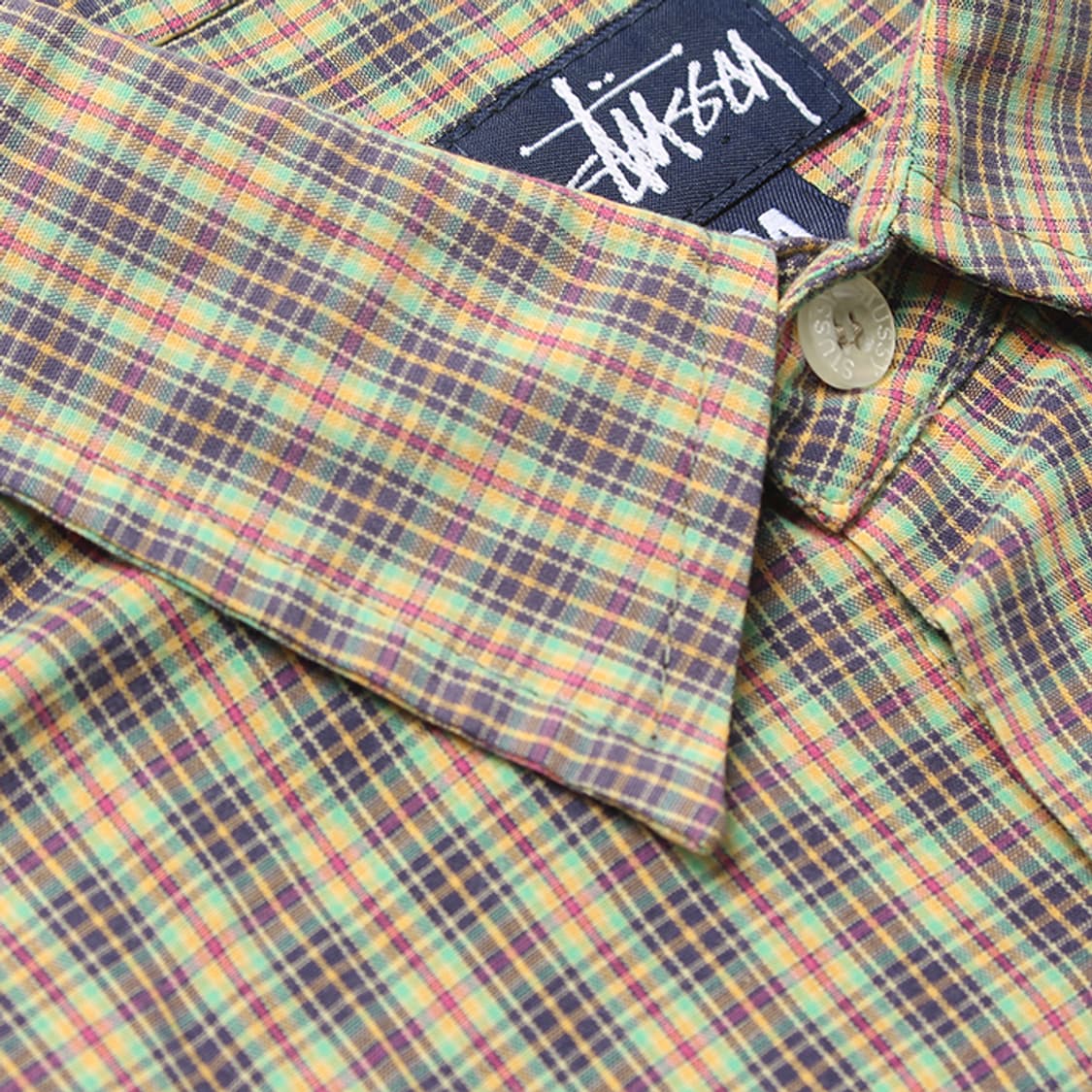  STUSSY "Check Half Shirts" 상품이미지6