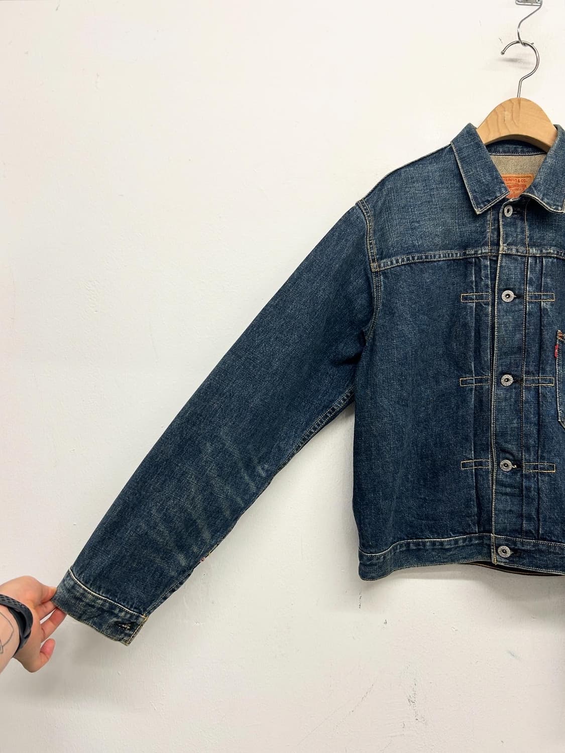 90s Levis 71506 1st 1세대 데님자켓 상품이미지3