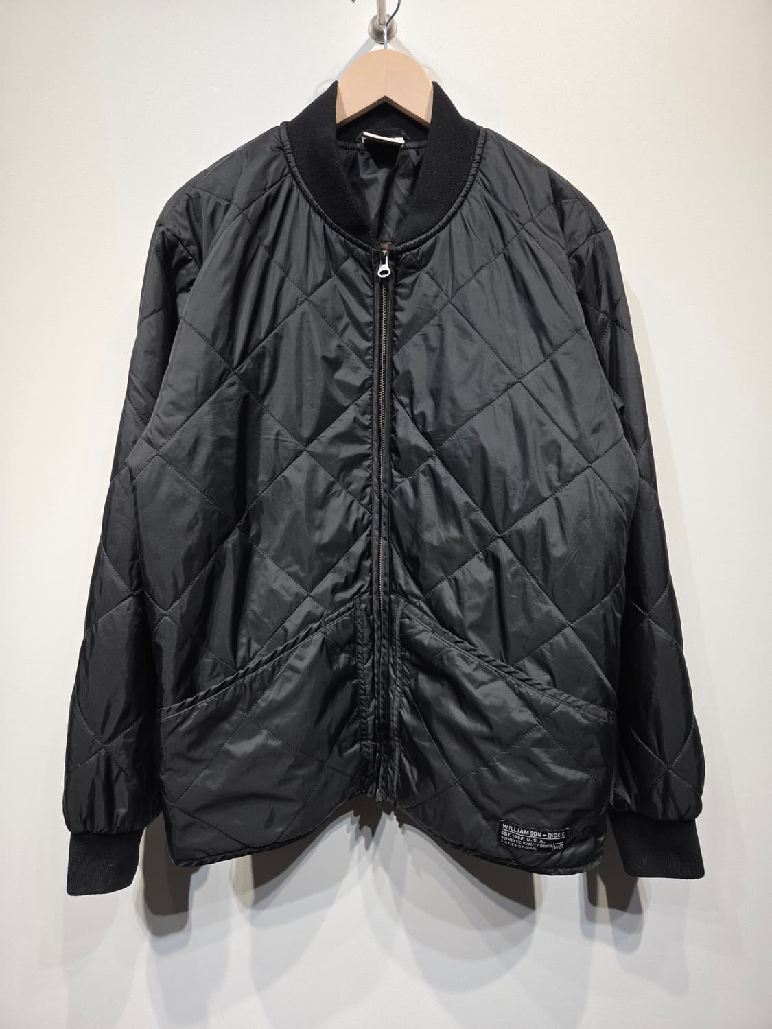 디키즈 블랙 퀄팅 봄버 자켓_L 상품이미지2