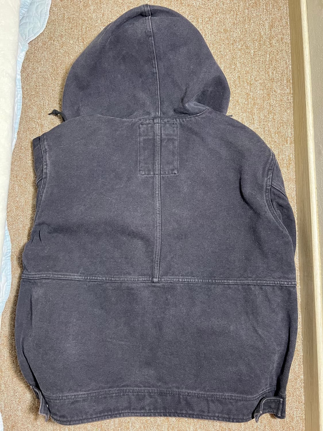 에스피오나지 Ray Canvas Work Parka Charcoal Na 상품이미지5