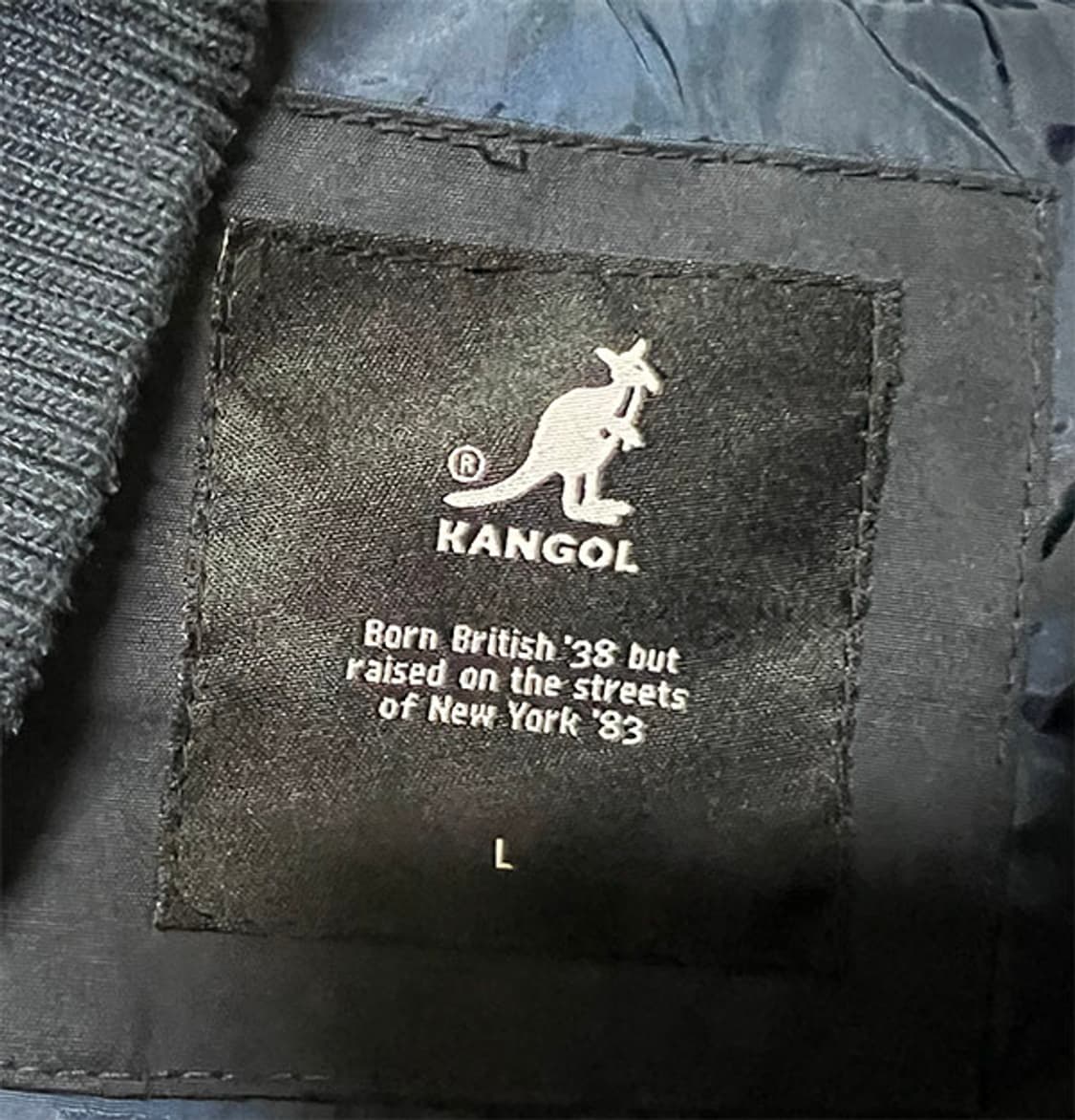 캉골 남자 퀼팅 패딩점퍼 캐주얼 웰론 봄버 L 100 상품이미지4