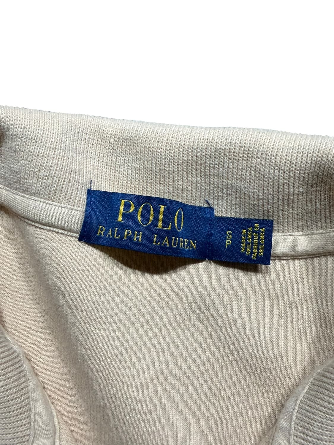 Polo Ralph Lauren 폴로 랄프로렌 반집업 코튼 니트 상품이미지3
