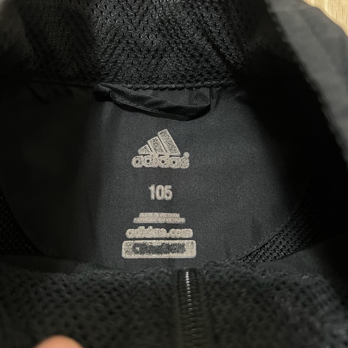 아디다스 로고 파이어버드 바람막이 자켓 XL/105  상품이미지5