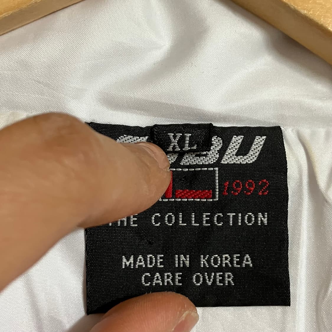 90‘s 후부 빅로고 윈드브레이커 Xl  상품이미지4