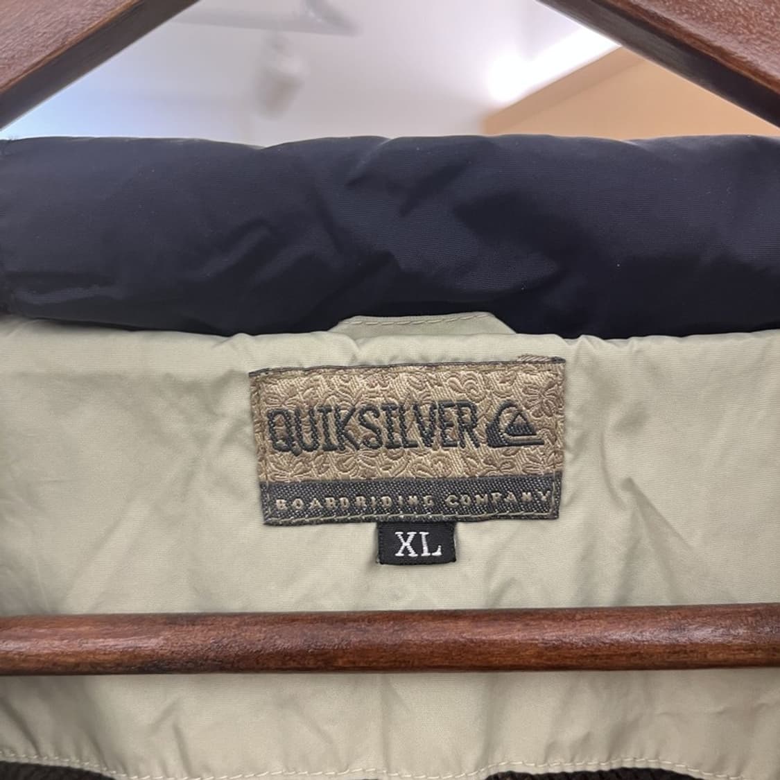 퀵실버 레트로 배색 반집업 바람막이 아노락 XL C10345 상품이미지5